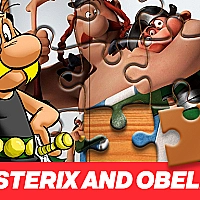 Asterix and Obelix Jigsaw Puzzle Game Cover