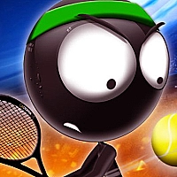 Tropical Tennis Game Cover