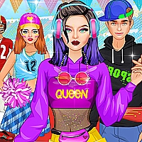 College Girls Team Makeover Game Cover