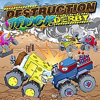 Destruction Truck Derby Game Cover