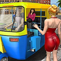 Real Rickshaw Drive Game Cover