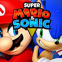 Super Mario and Sonic Game Cover