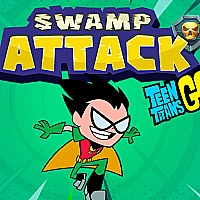 Teen Titans Go ! Swamp Attack Game Cover