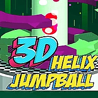 3D Helix Jump Ball Game Cover