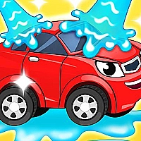 Car wash workshop station Game Cover