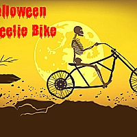 Halloween Wheelie Bike Game Cover