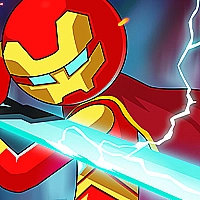 Iron Man - Stickman Fight  Game Cover