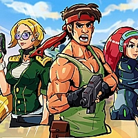 Metal Shooter Brother Squad Game Cover