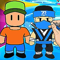 Stumble Guys Coloring Book Game Cover