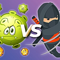 Virus Ninja 2 Game Cover