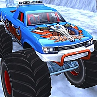 Winter Monster Truck Game Cover