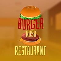 Burger Rush Restaurant Game Cover