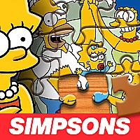 Simpson Jigsaw Puzzle Game Cover