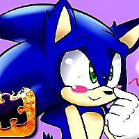 Sonic Jigsaw Game Cover