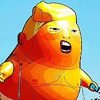 Trump Flying Adventure Game Cover