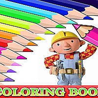 Coloring Book for Bob The Builder Game Cover