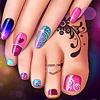 Nail Art Fashion Salon Game Cover