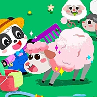 Baby Panda Animal Farm Game Cover