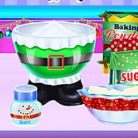Christmas Cupcake Maker Game Cover