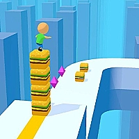 Cube Stack - Cube Surfer  Game Cover