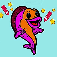Easy To Paint GoldFish Game Cover