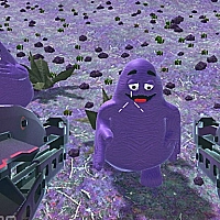 Grimace Dead Island Shooting Game Cover