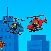 Helicopter Battle Steve 2 Player Game Cover
