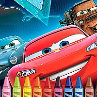 McQueen Cars Coloring Game Cover