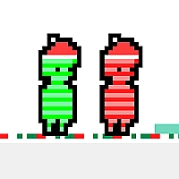 Red and Green Christmas Game Cover
