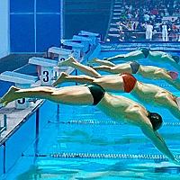 Swimming Pool Race Game Cover