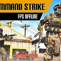 Command Strike FPS Offline Game Cover