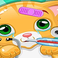Little Cat Doctor Pet Vets Game Cover