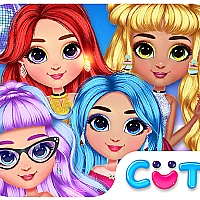 Rainbow Girls NYE Fashion Game Cover
