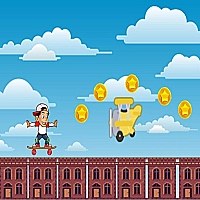 run and  jump Game Cover