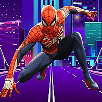 Spiderman Defense City From Zombies Game Cover