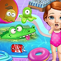 Sweet Baby Hotel Cleanup Game Cover