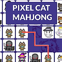 Cat Pixel Mahjong Game Cover