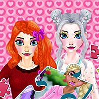 Puzzles - So Different Princess Game Cover