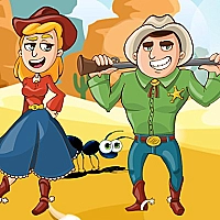 Wild West Cowboys Jigsaw Game Cover