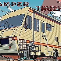 Camper Trucks Jigsaw Game Cover