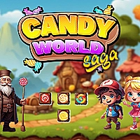 Candy World Saga Game Cover