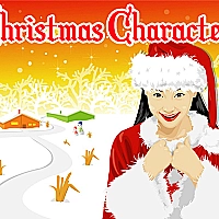Christmas Characters Slide Game Cover