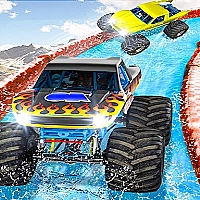 Monster Truck Water Surfing : Truck Racings Game Cover