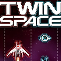 Twin space Ships Game Cover