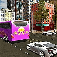 City Bus Offroad Driving Sim Game Cover