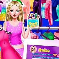 Dress up Barbie Game Cover