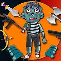 Kick The Zombie Game Cover