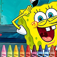 Sponge Bob Coloring Game Cover