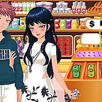 Supermarket Grocery Store Girl Game Cover
