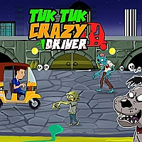Tuk Tuk Crazy Driver Game Cover